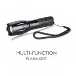 Lampe de poche LED magnétique Tactical Light 18650 T6 COB