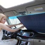 rideau de protection solaire pour automobile