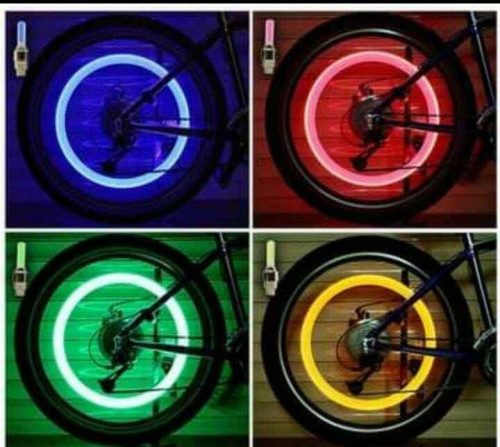 اضواء العجلة لتزيين الدراجة النارية و العادية باضواء رائعة جوج قطع (نسخة)