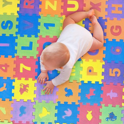 Tapi de puzzle en mousse... لعبة للأطفال تتكون من 36 قطعة
